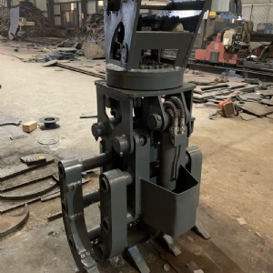 挖機(jī)旋轉(zhuǎn)抓鋼機(jī)